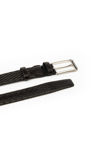 Ремень из натуральной кожи Dendy черный Krago (259368512)