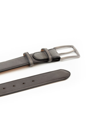 Ремінь із натуральної шкіри Caro сірий Krago (259368537)