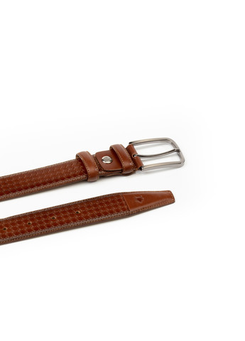 Ремень из натуральной кожи Rotondo коричневый Krago (259368556)