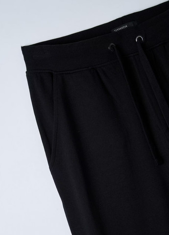Черные спортивные демисезонные брюки Terranova