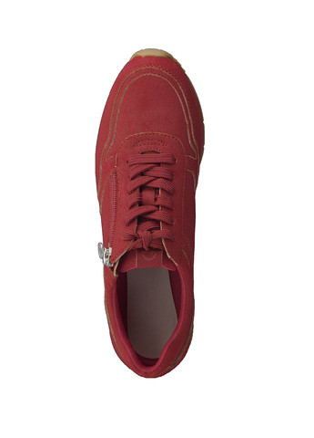 Червоні осінні кросівки Tamaris