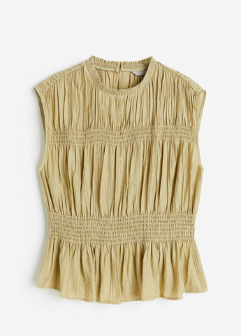 Бежева літня блуза H&M