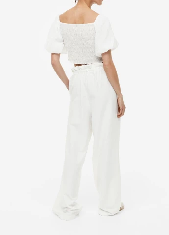 Белая блуза H&M