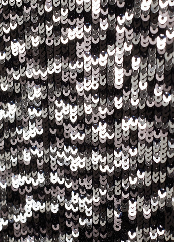 Чорна святковий сукня з паєтками H&M зебра