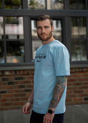 Хаки (оливковая) футболка их хлопкового трикотажа с патриотической символикой Tailer