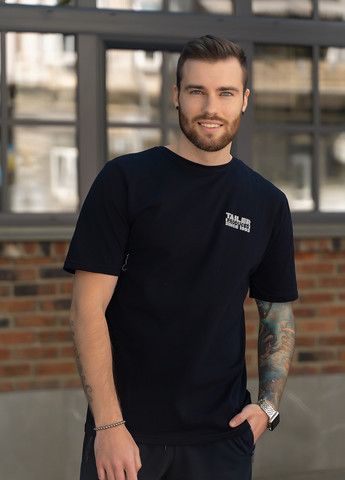 Хаки (оливковая) футболка их хлопкового трикотажа Tailer