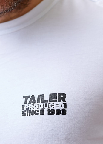 Хаки (оливковая) футболка их хлопкового трикотажа Tailer