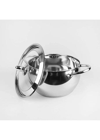 Набір посуду MR-3509-10 10 предметів срібний нержавіюча сталь Maestro (259447827)