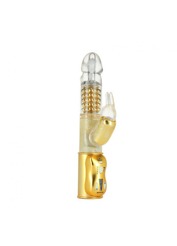 Вибратор-кролик Orgasmic Rabbit Gold с жемчужным массажем Dorcel (259450259)