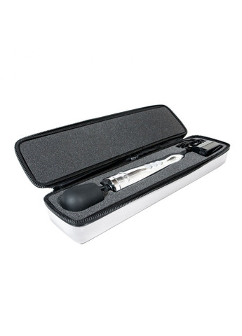 Вибромассажер Die Cast Polished (Silver), очень мощный, питание 220В, металлический корпус Doxy (259450303)