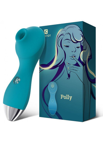 Вакуумный вибратор KisToy Polly Blue KissToy (259450344)