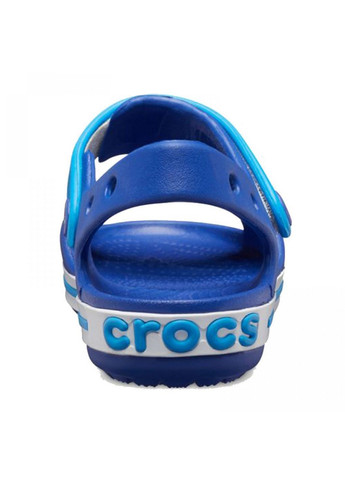 Синие спортивные крокс сандалии Crocs