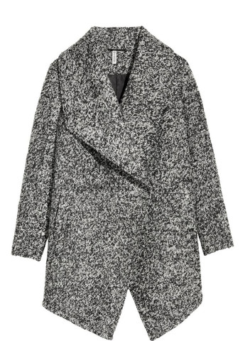 Темно-сіре демісезонне Пальто вовна бленд H&M
