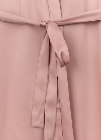 Малиновий демісезонний комплект халат+нічна сорочка Barwa