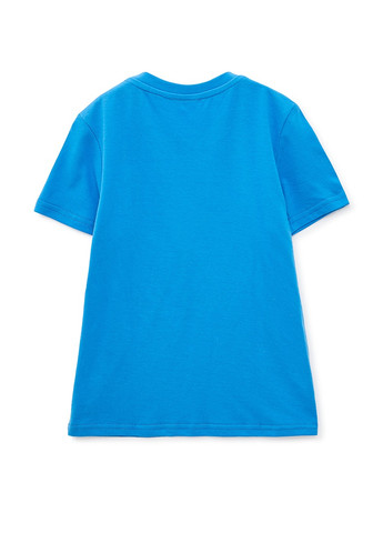 Темно-блакитний комплект для хлопців (шорти+футболка) Роза