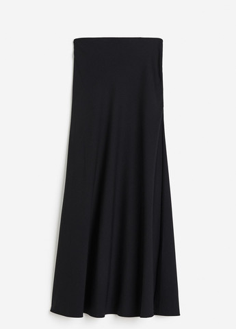 Чорна коктейльна сукня H&M однотонна