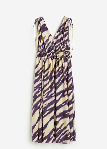 Комбінована кежуал сукня H&M з абстрактним візерунком