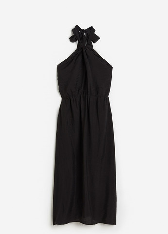 Чорна кежуал сукня H&M однотонна