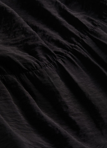 Чорна кежуал сукня H&M однотонна