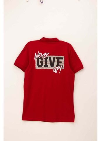 Бордовая футболка-поло для мужчин Hope