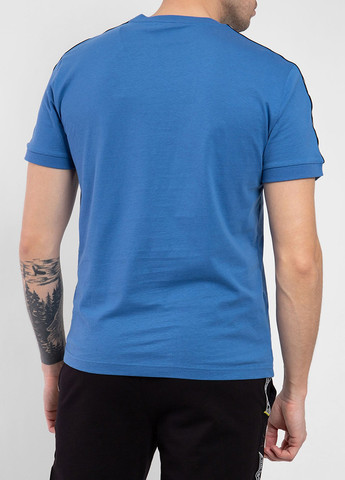 Голубая футболка EA7