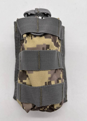 Подсумок MOLLE одинарный под магазины пиксель серый No Brand (259506176)