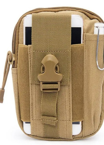 Подсумок органайзер военный MOLLE зеленый пиксель No Brand (259506188)