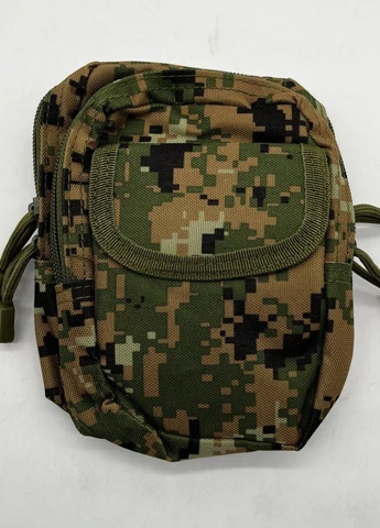 Підсумок моллі на два відділи MOLLE зелений піксель No Brand (259506181)
