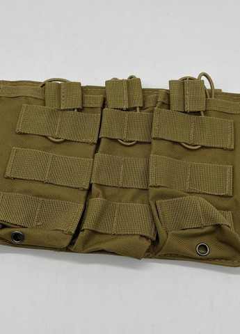 Підсумок койот MOLLE під магазини на плитоноску жилет тактичний No Brand (259506174)