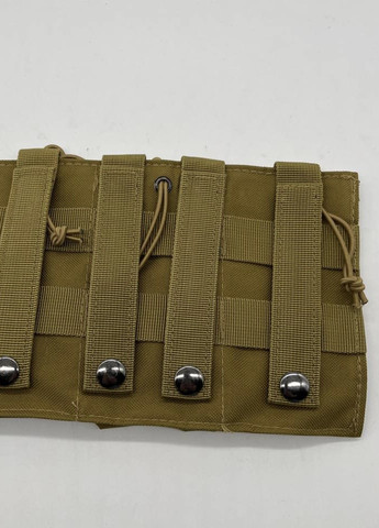 Подсумок койот MOLLE под магазины на плитоноску жилет тактический No Brand (259506174)