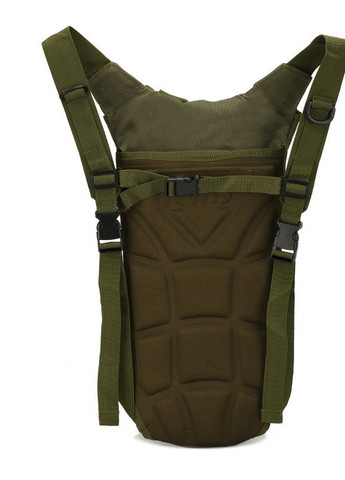 Питна система гідратор 3л військовий сумка для води олива зелена No Brand (259522918)