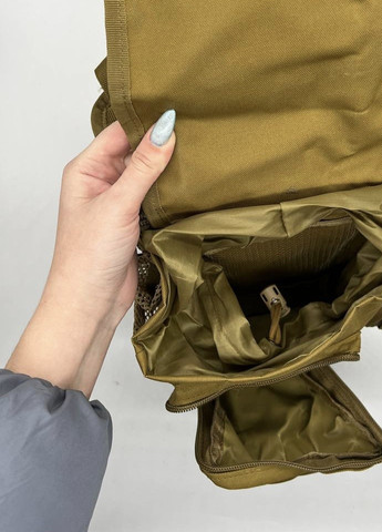 Тактическая военная сумка A03 через плечо койот песочная No Brand (259569398)