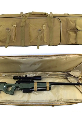 Сумка чехол для оружия рюкзак оружейный койот No Brand (259569380)