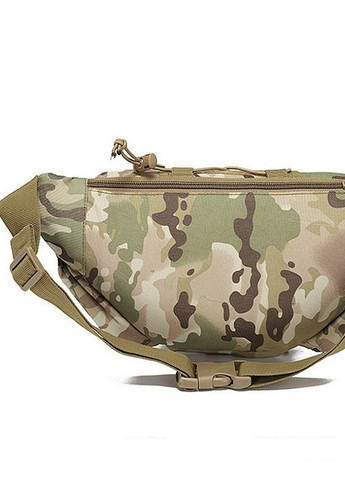 Поясная тактическая сумка D005 военная бананка олива зеленая No Brand (259569368)