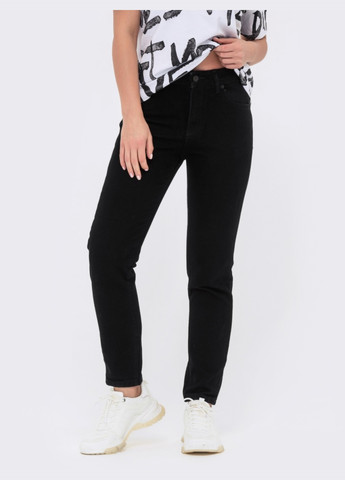 джинсы-мом черного цвета Dressa - (259542930)