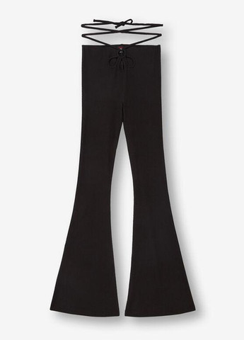 Черные кэжуал демисезонные брюки Jennyfer