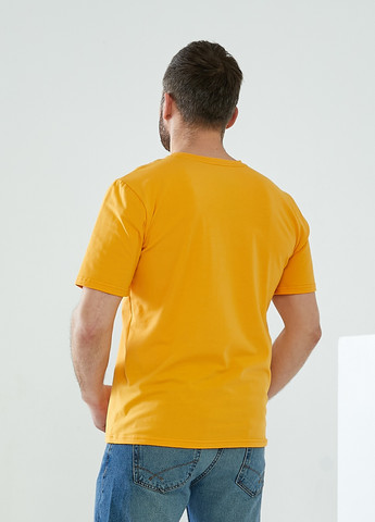 Желтая футболка из стрейч трикотажа Tailer