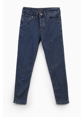 Темно-синие демисезонные джинсы Mario Cavalli