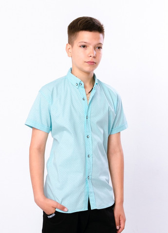 Сорочка для хлопчика (підліткова) Блакитний (43362-v22) No Brand (259579407)