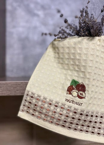 Рушники кухонні Горішок 50х25 см 10 шт No Brand комбінований