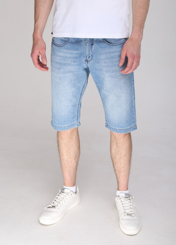 Шорти чоловічі джинсові прямі терті Wise (259578708)