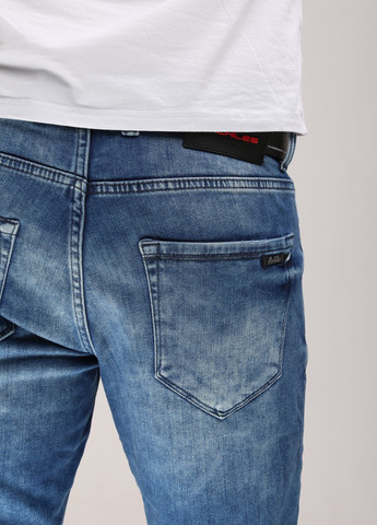 Шорти чоловічі сині джинсові зі стрейчем ARCHILES (259578691)