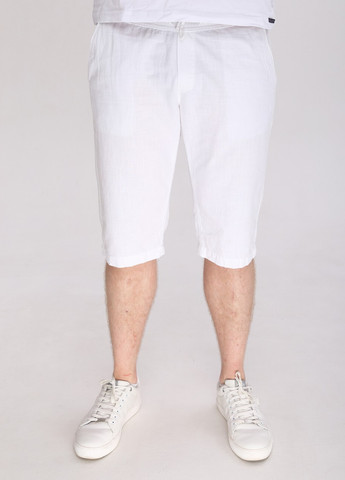 Шорти чоловічі білі бавовняні тонкі на резинці Wise (259578702)