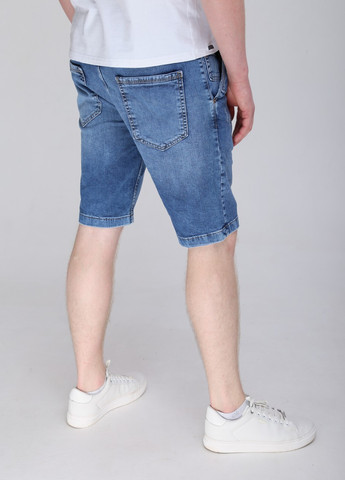 Шорти чоловічі сині джинсові тонкі зі стрейчем JEANSclub (259578695)