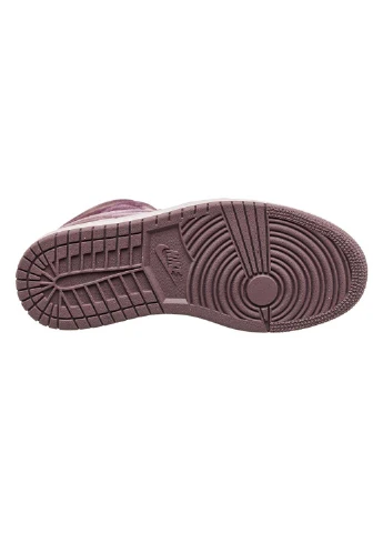 Кроссовки Air 1 Mid Se Jordan фиолетовые демисезоны (257428169)
