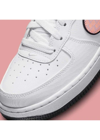 Кроссовки Air Force 1 Gs Nike белые демисезоны (259591565)