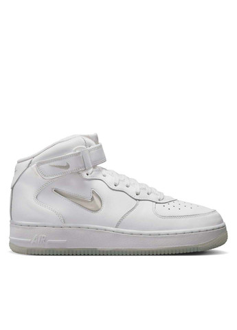 Белые демисезонные кроссовки air force 1 mid ’07 Nike