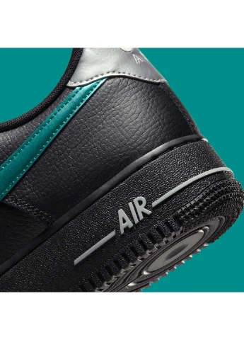 Чорні кросівки air force 1 07 демісезон Nike