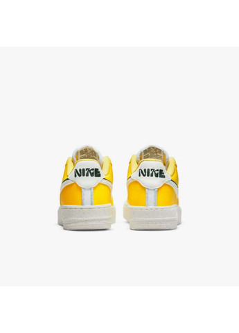 Жовті Осінні кросівки air force 1 lv8 Nike