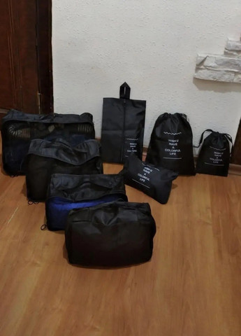 Комплект дорожніх органайзерів (ОКД-40-42) Чорний No Brand (259637762)